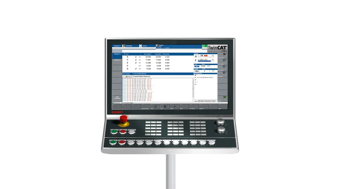 CP3921-1502-0000 | Beckhoff | Панель управления CNC с multi-touch в специальном функциональном CNC-исполнении