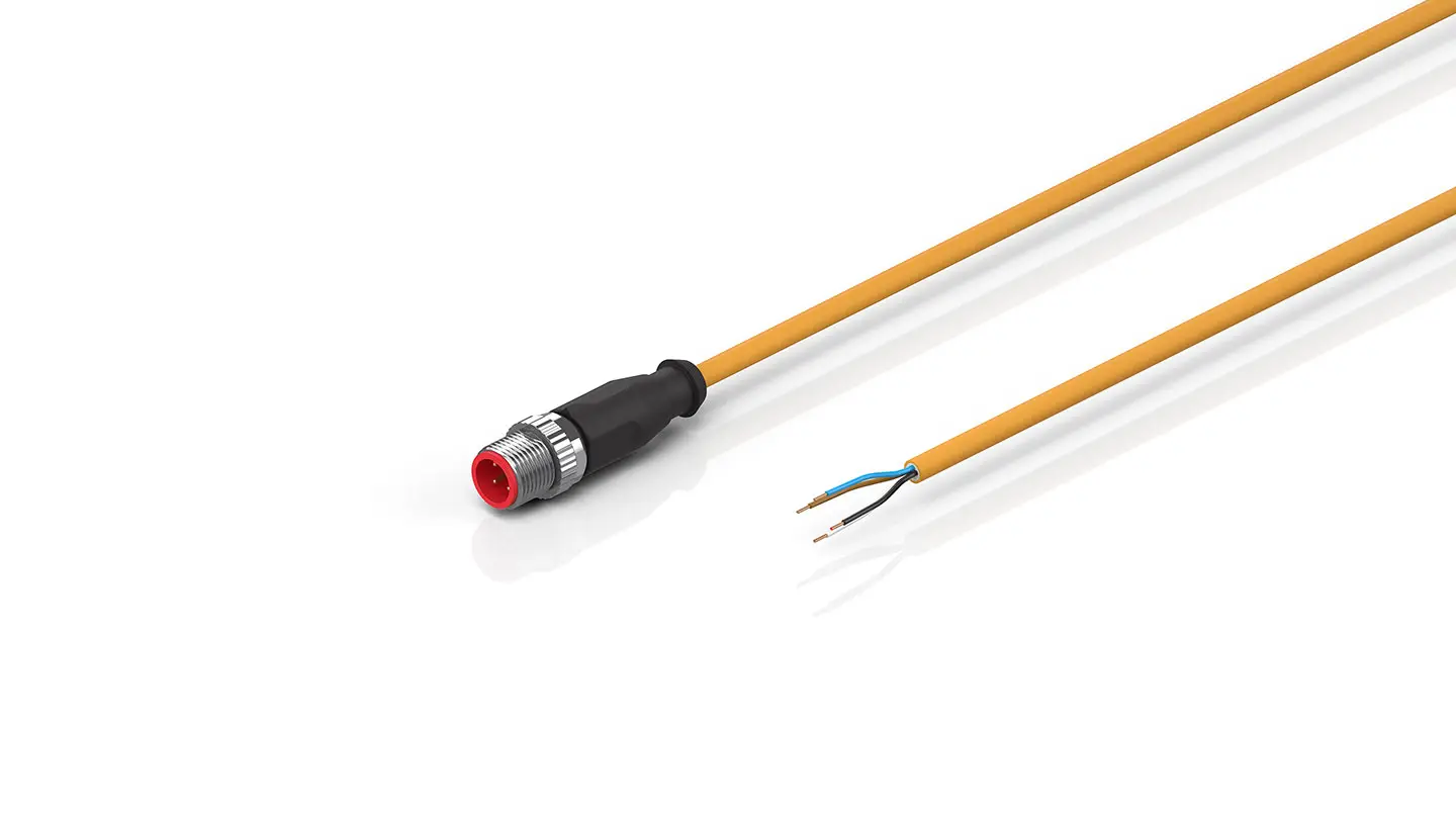 ZK2000-6100-7100 | Beckhoff | Кабель датчика, PP, 4 x 0.25 mm², для стационарной прокладки, для пищевой промышленности и производства напитков
