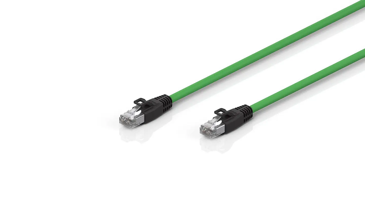 ZK1090-9191-1001 | Beckhoff | Промышленный патч-кабель Ethernet/EtherCAT, Cat.5, PUR, 1 x 4 x AWG22, пригодный для кабельных цепей
