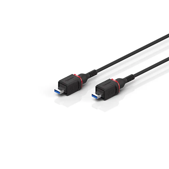 C9900-K989 | Beckhoff | USB-кабель, экранированный, PVC, стационарная прокладка, черный