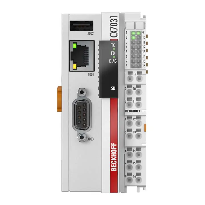 CX7031 | Beckhoff | Встраиваемый ПК с Arm® Cortex®-M7, slave-интерфейсом PROFIBUS и интегрированными каналами ввода-вывода