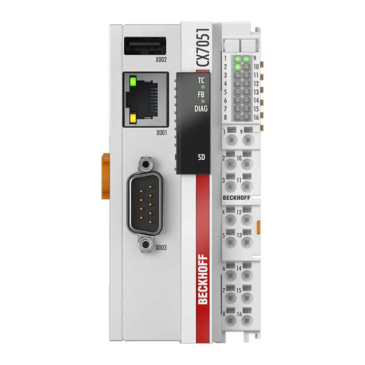 CX7051 | Beckhoff | Встраиваемый ПК с Arm® Cortex®-M7, интерфейсом responder (slave) CANopen и интегрированными каналами ввода-вывода