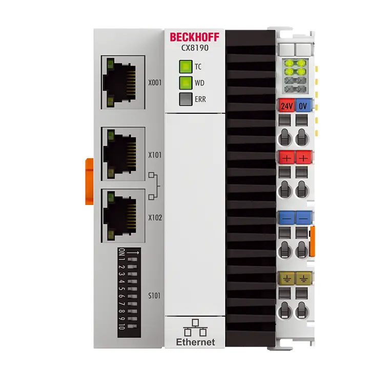 CX8190 | Beckhoff | Встраиваемый ПК с Arm® Cortex®-A9 и 2-портовым коммутатором Ethernet