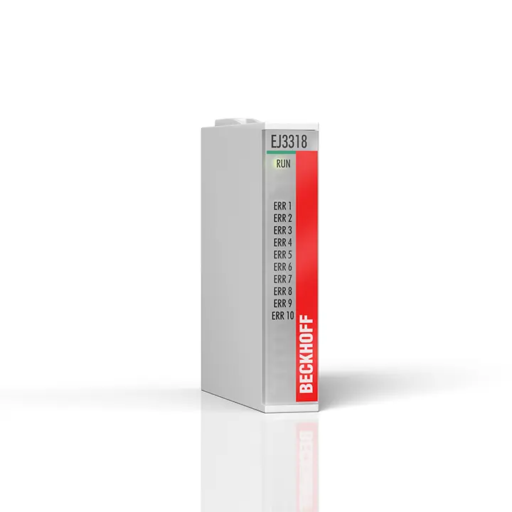 EJ3318 | Beckhoff | Вставной модуль EtherCAT, 8-канальный аналоговый вход, температура, термопара, 16 бит