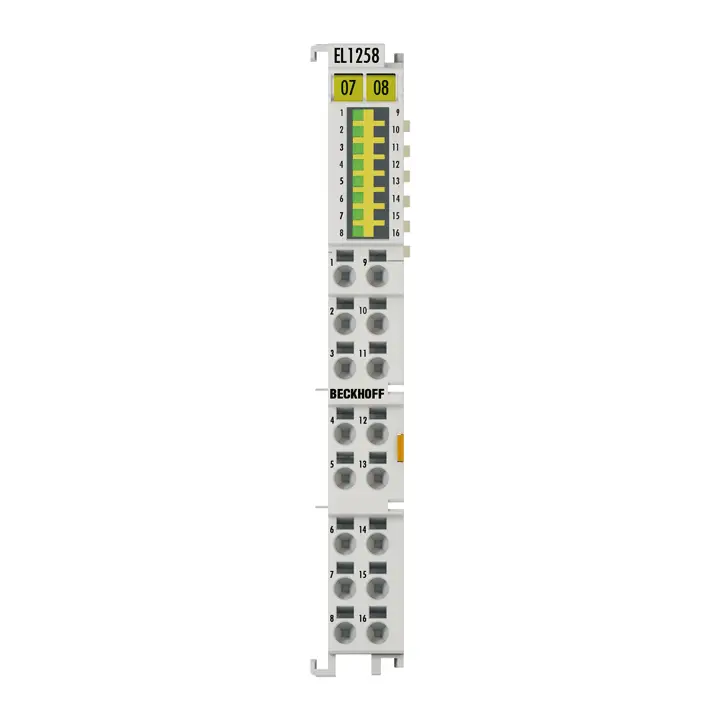 EL1258 | Beckhoff | Клемма EtherCAT, 8-канальный цифровой вход, 24 V DC, 1 µs, multi-timestamp