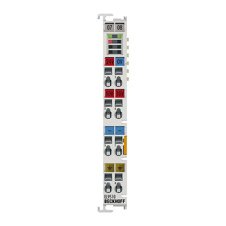 EL9510 | Beckhoff | Клемма EtherCAT, питание, 10 V DC, 0.5 A