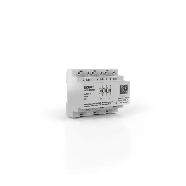 SCT3111-0150 | Beckhoff | трехфазный кольцевой трансформатор тока, 3 x 150 A AC, класс точности 1, размер 1
